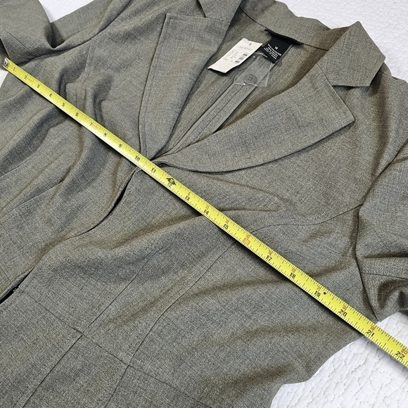 NWT Lane Bryant Green Blazer - Picture 3 of 9